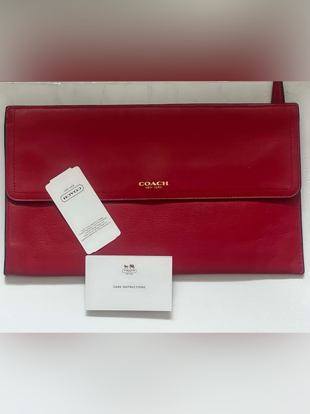 Coach Anna Foldover Crossbody Clutch